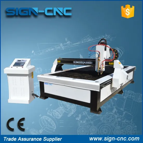 After sales Service Provided Plasma and Flame heads cnc plasma cutting machine / 8mm metal carbon steel cutting machine