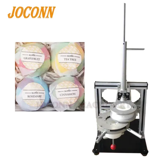 Pneumatic Bath Bomb Pleat Soap Packing Machine