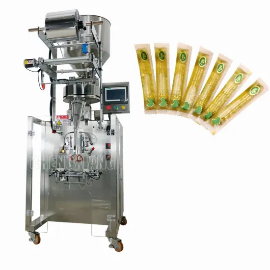 Automatic Back Sealing Fillet Sauce Stick Honey Filling Packaging Machine