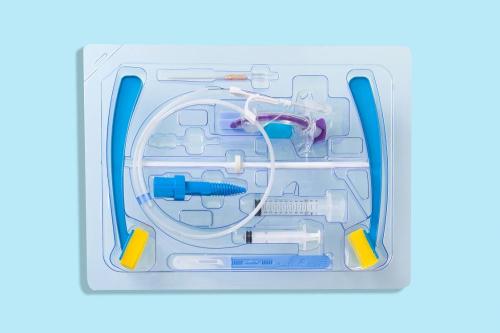 Kit voor eenmalig gebruik van tracheostomietubes