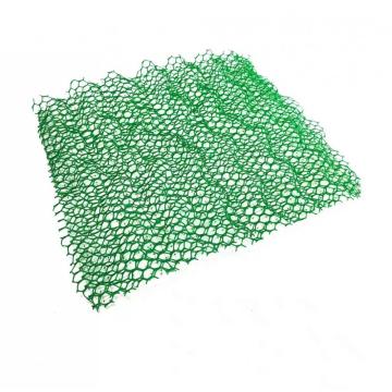 Green 3D vegetative cover net