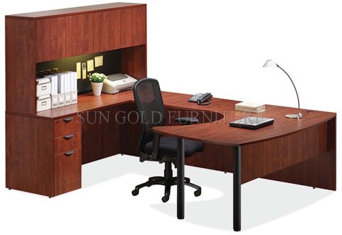 2015 New Design Commercial Furniture Corner Desk with Cabinet (SZ-OD253)