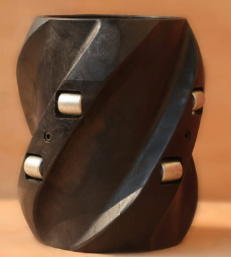 Spiral Blades Composite Centralizer with Metal Rings
