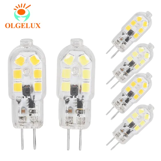 LED Bulb Raw Materials: PC Cover G4 LED Work Light 1W-5W Cold White