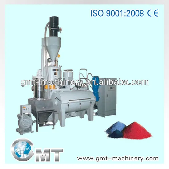 Horizontal PVC mixer