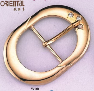 40mm Shiny Gold Metal Belt Buckle
