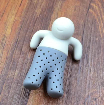 Little Tea Man For Tea Strainer Leisure High Tea Time