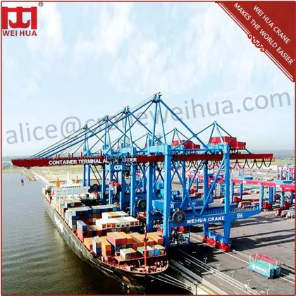 Weihua Crane Port Lifting Container Gantry Crane for Sale