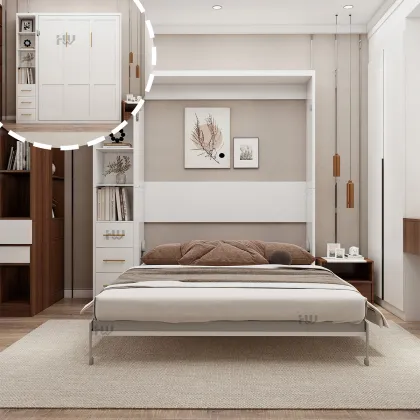Wardrobe Murphy Bed Queen Size