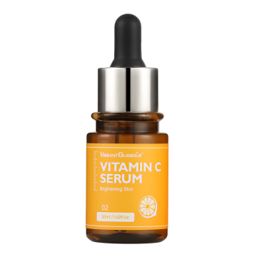 VIBRANT GLAMOUR Vitamin C Face Serum: Whitening, Anti-Dark Spot, Brighten, Moisturizing VC Essence