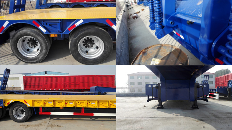 4 Axle Lowbed Trailer