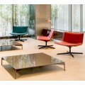 Cadeira lounge estofada estilo moderno dos EUA