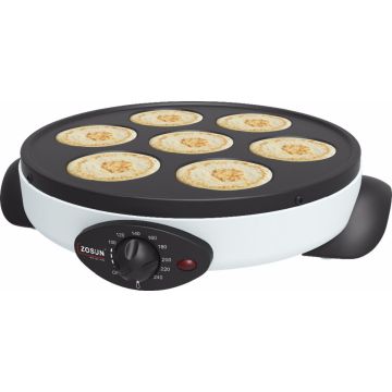 Zosun Mini Electric Crepes Maker-コンパクトで便利なクレープメーカー