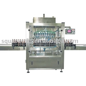 Linear automatic liquid filling machine
