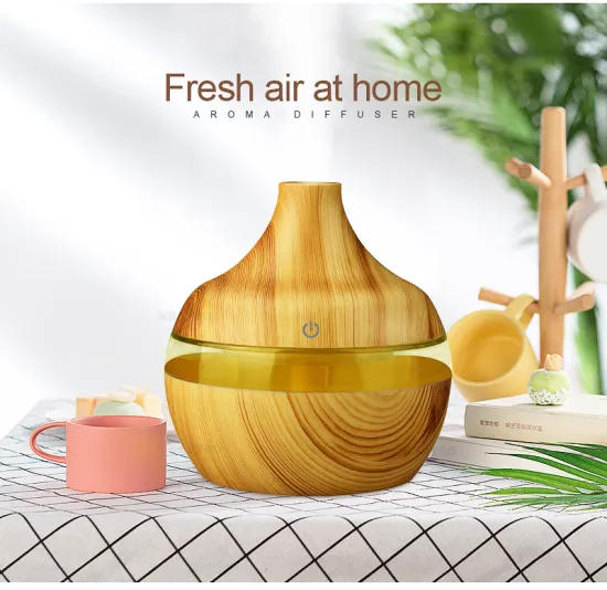 Innovation 300ml Wood Grain Cool Mist Diffuser Humidifier