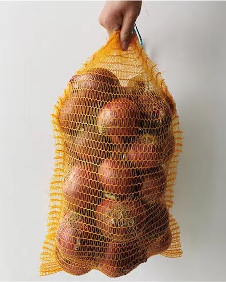 Sacos de malha de malha para embalagem de cebola