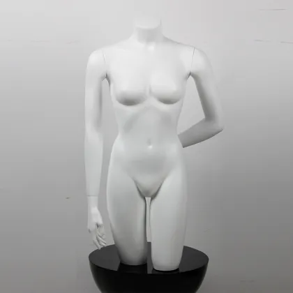 Fiberglass Half Body Underwear Mannequin for Female Display