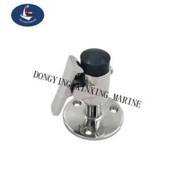 Marine Grade Stainless Steel Door Holder Catch with Cushion