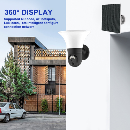 Solar Street Light con cámara de CCTV al aire libre