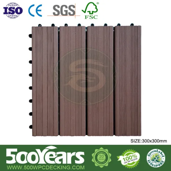 Easy Installation Anti-Slip Cheap WPC Tiles