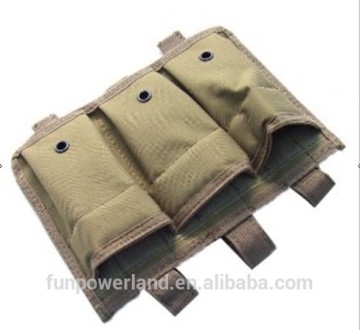 hunting AK military triple magazine pouch Molle Army