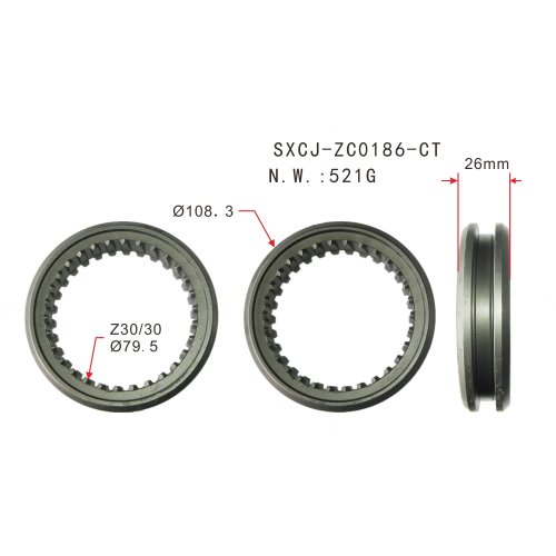 Auto parts input transmission synchronizer ring FORISUZU