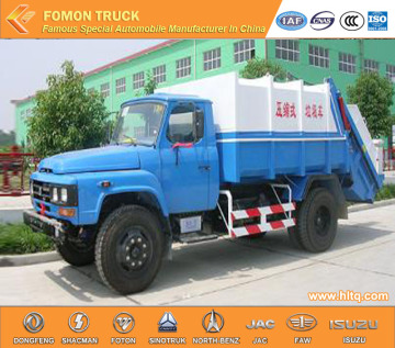DONGFENG 4x2 8cbm rear loader garbage truck