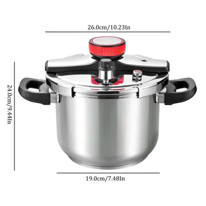 Presto Stainless Steel Pressure Cooker for Home Cooking in Saudi Arabia