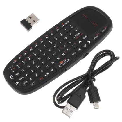 Ultra-Thin 2.4G Wireless Keyboard with Leser Pointer & Touchpad (ZW-51010)