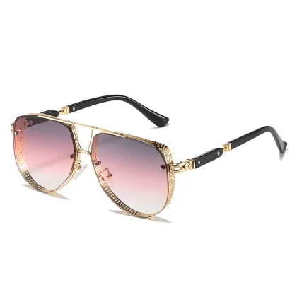 KENBO Eyewear: Pilot Fashion Style Sunglasses - Wholesales with Personality Texture Sun Glasses