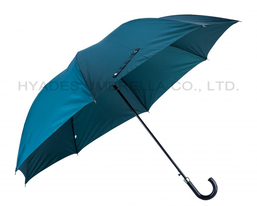 Parapluie droit ouvert auto promotionnel grande taille