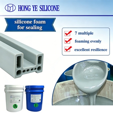 Easy-Cast Foamed Silicone for Soft Filling Applications