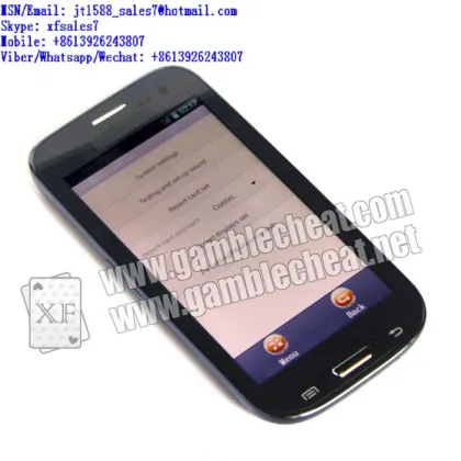 XF new samsung poker analyzer/poker scanner/poker smoothsayer/playing cards reader