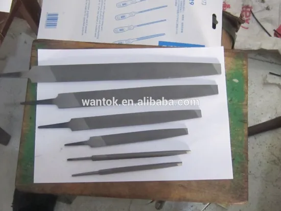 different type of hand files