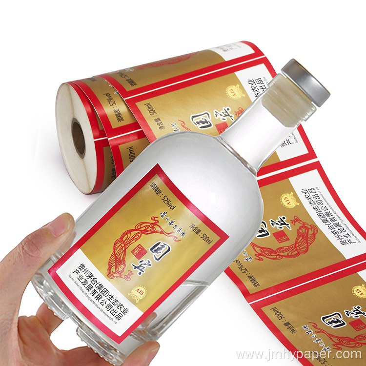 Logo Stickers Printing Vinyl Decals Bottle Packaging Labels