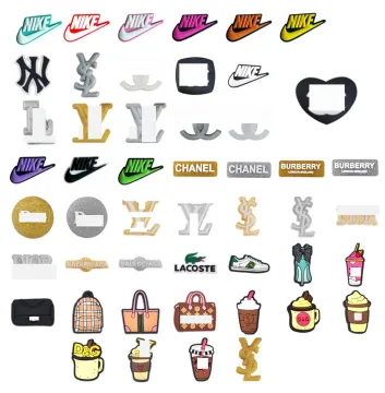 Custom Brand Luxury Shoe Accessories: PVC Designer Clog Charms for Party