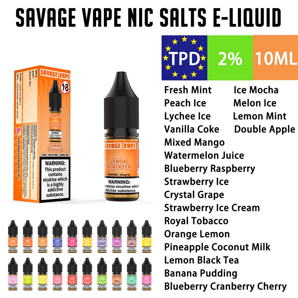 Savage Vape Nic Salts