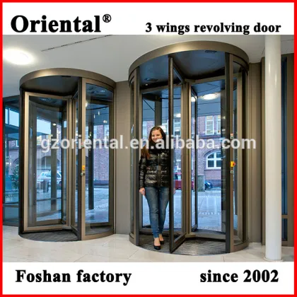 3 wings & 4 wings manual revolving doors