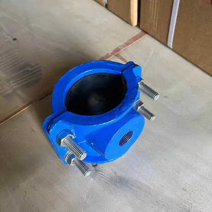 DN65-DN165 Cast Iron Rigid Clamp Groove Pipe Fittings Fire Protection Engineering Hoop Rigid Joint with Clamps