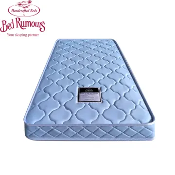 Fabric Soft Twin Single Size Roll Up Spring Foam Student Mattress
