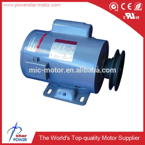 High efficiency 1/4hp electric air compressor single phase motor