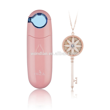 Bingbelle Flower Key Skin Moisture Test Smart Necklace Mini Facial Nano Sprayer USB Rechargeable Portable Facial Face Steamer