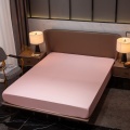 Tencel series bed cover pink jade