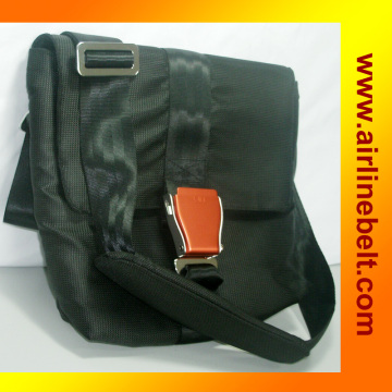 Unique Aircraft Seatbelt Airplane Buckle Fashion Backpack Bag (EDB-13012301)