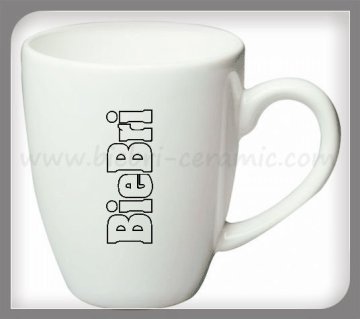 12オンス磁器セラミックコーヒーとティーカップとマグカップ