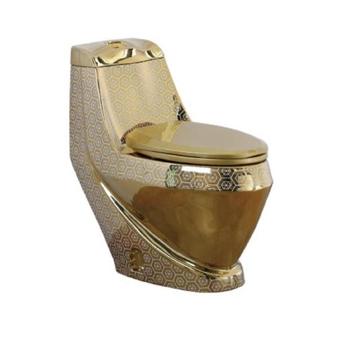 Ceramic Gold one piece washdown toilet