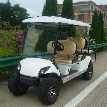 gas golf cart with off-road tyre