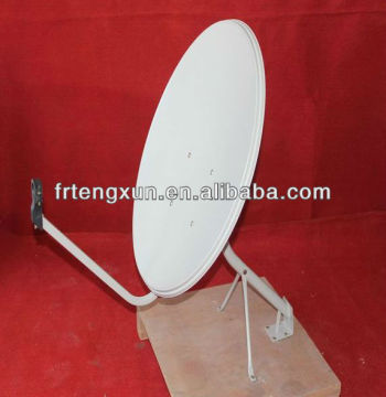 ku 75 cm offset dish satellite antenna