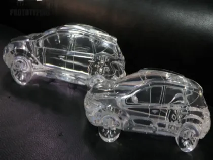 little model 3D print precision toy