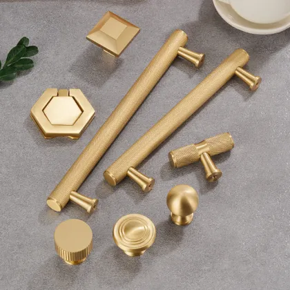 brass kitchen door handles